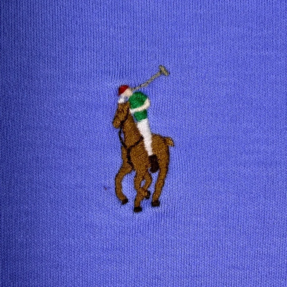Polo Ralph Lauren Polo Shirt Men Small Blue Slim Fit Cotton Classic Pony Prep